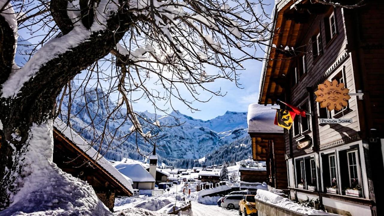 Pension Sonne Adelboden Eksteriør billede